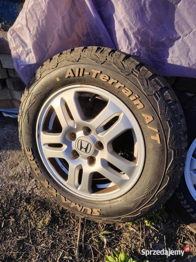 opony sumax felga 20565R 15 KOMPLET HONDA CRV Krosno
