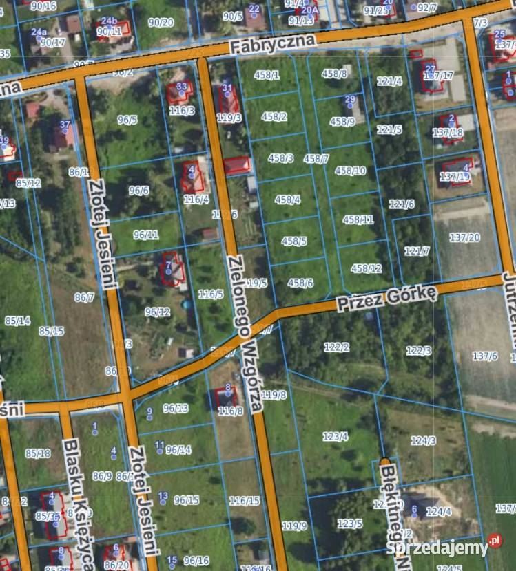 Działka Łoziska dz 1198