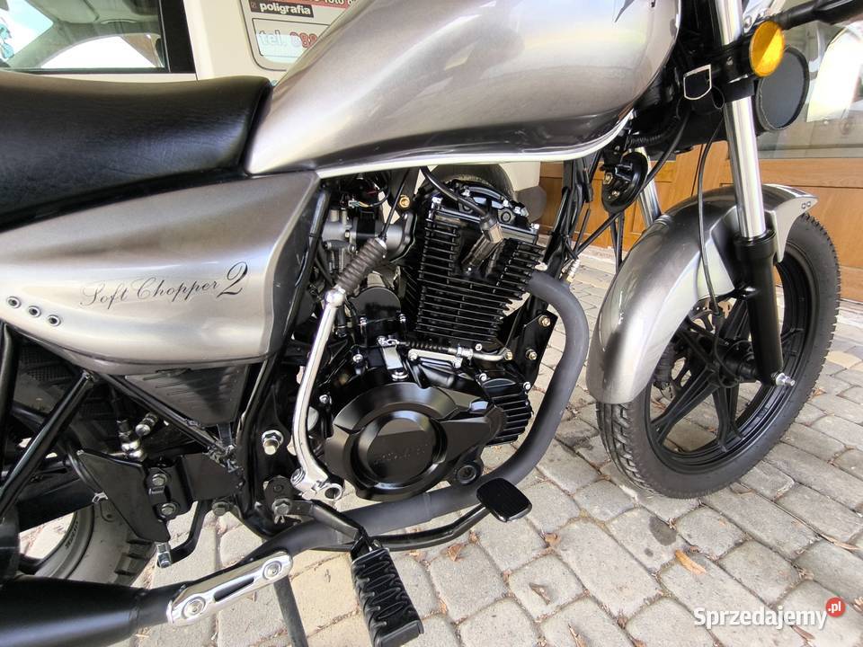 Romet soft chopper 2 125 elektryczny starter Rabka-Zdrój
