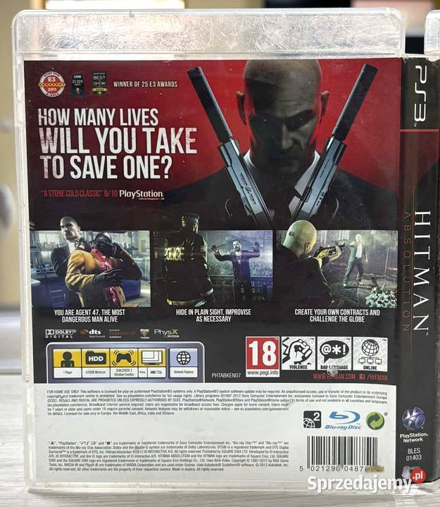 Gra 3 Hitman Absolution Elbląg