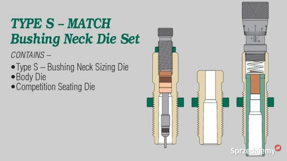 Redding Zestaw Matryc Type S Match Bushing Neck Warszawa