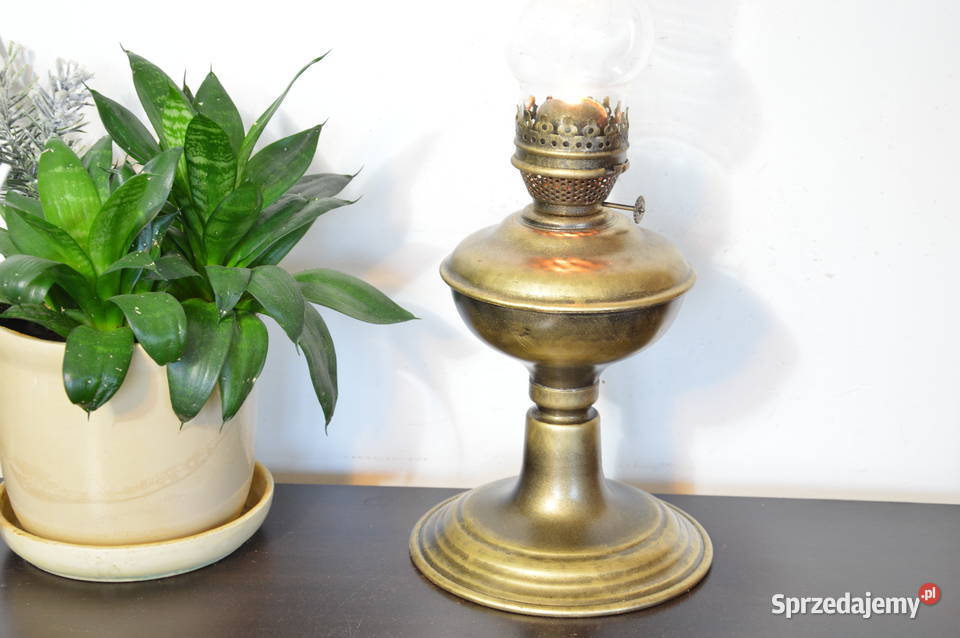 stara metalowa LAMPA NAFTOWA b stara Odesa Jastrzębie-Zdrój