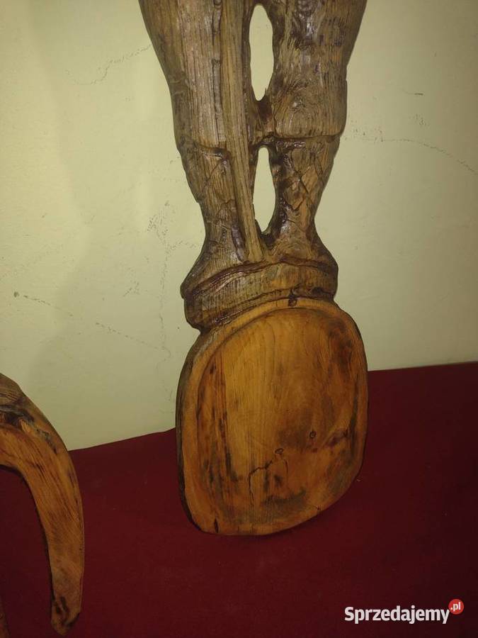 duże rzeźby drewniane Chorzew sprzedam