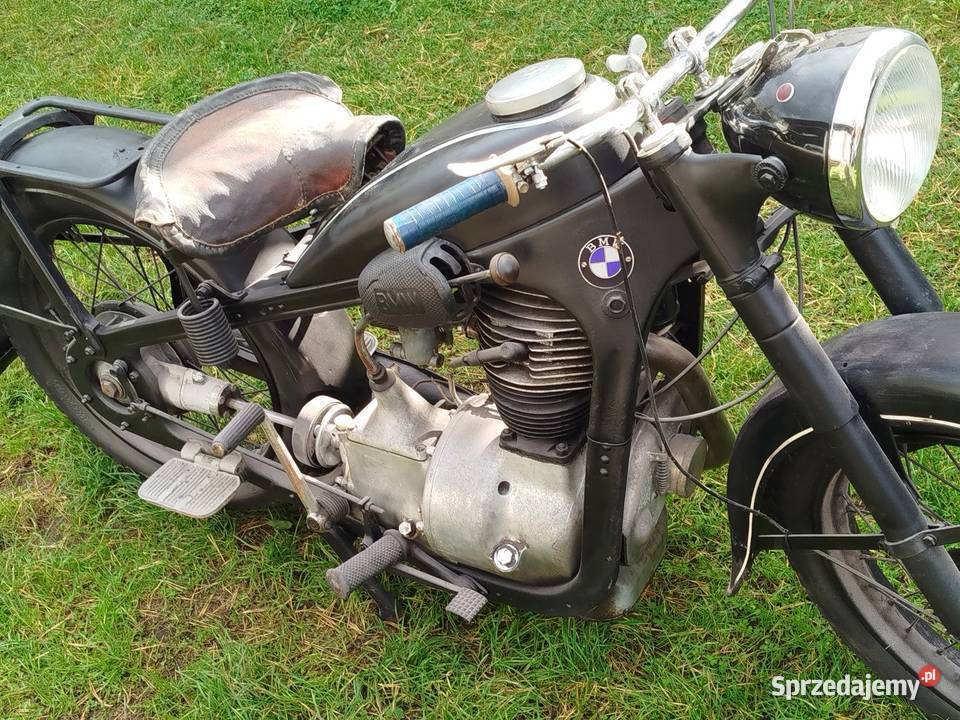 BMW r35 z 1951 roku zarejestrowany Awo Turist czterosuwowy BMW Radomsko