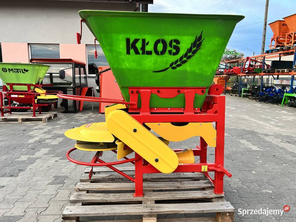 Rozsiewacz na taśmę 300 lejek KŁOS Motyl Dexwal Sokołów Małopolski