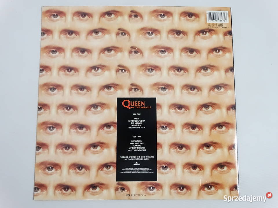 QUEEN The Miracle Winyl LP Oryginał 1989 Stan EX płyta winylowa Biłgoraj