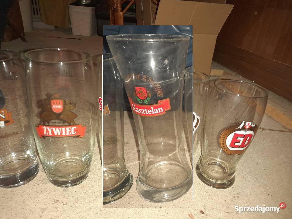 szklanki kufle do piwa kasztelan special brok Słupsk