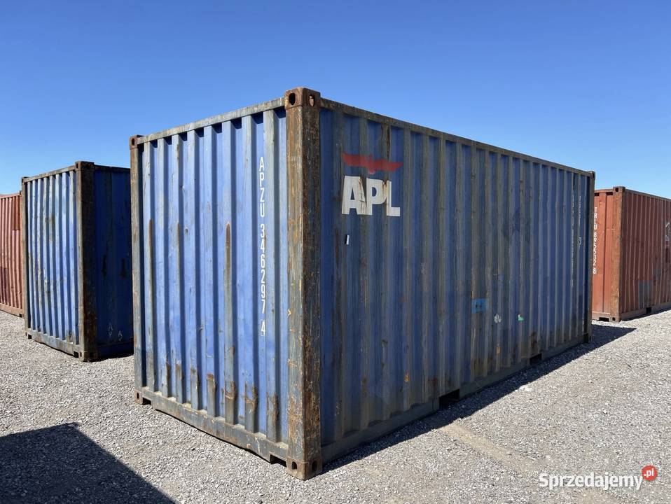 Kontener morski magazynowy 20DV 6 metrowy lubelskie Lublin