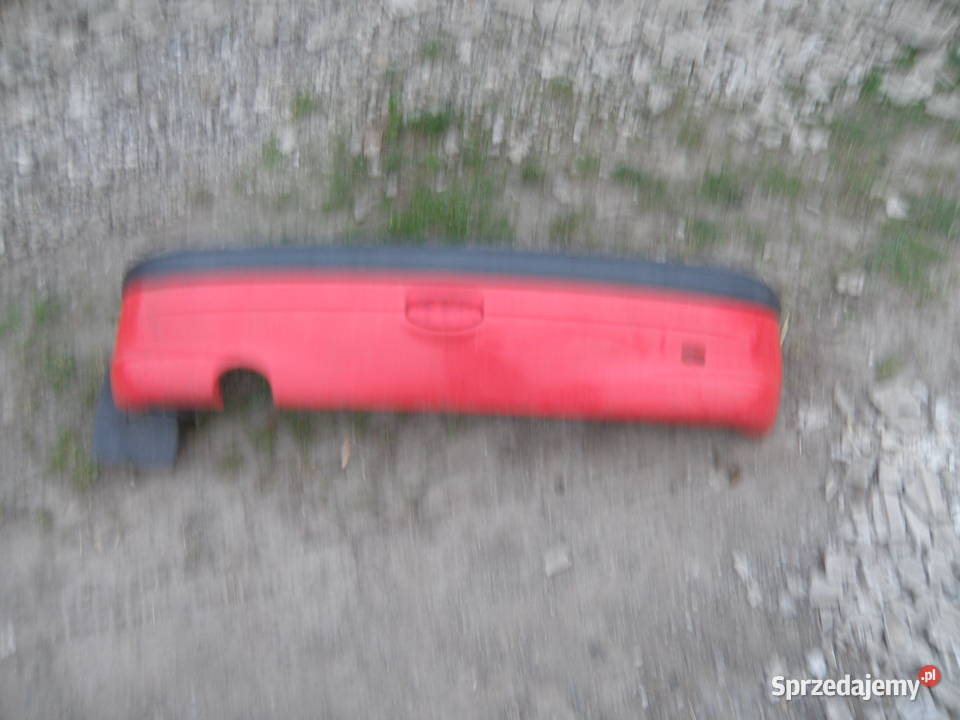 Zderzak tylny tył przedlift Peugeot 206 czerwony Kraków
