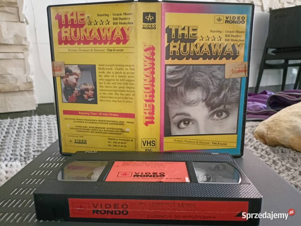 Kaseta VHS Film The Runaway Rzeszów