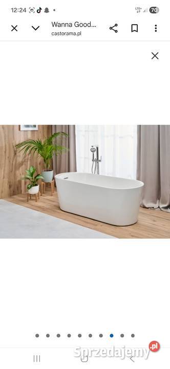 Wanna wolnostojąca 170x75 Goodhome Huron Krucz