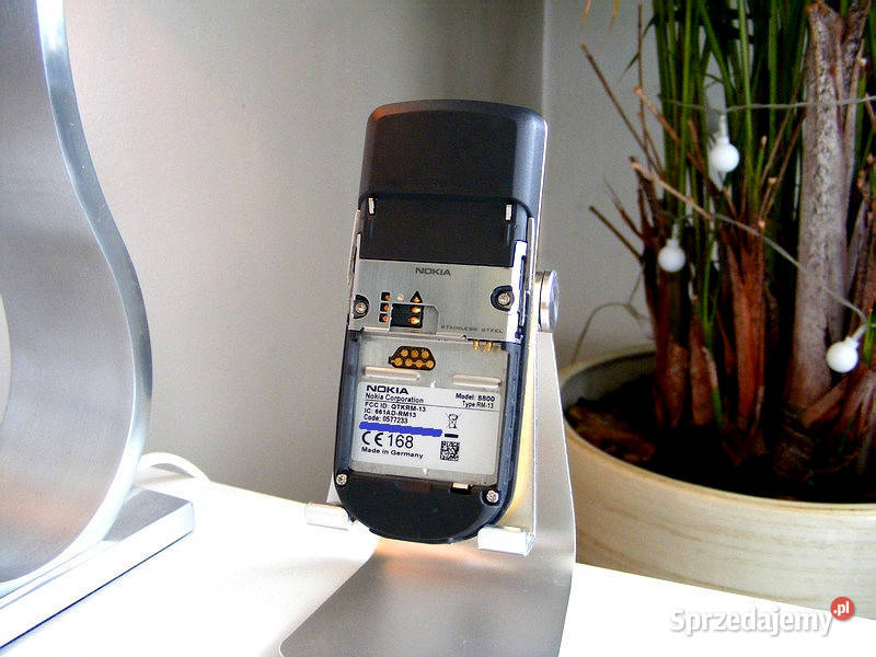 Telefon Nokia 8800 Gold 24k ochrona rozmów