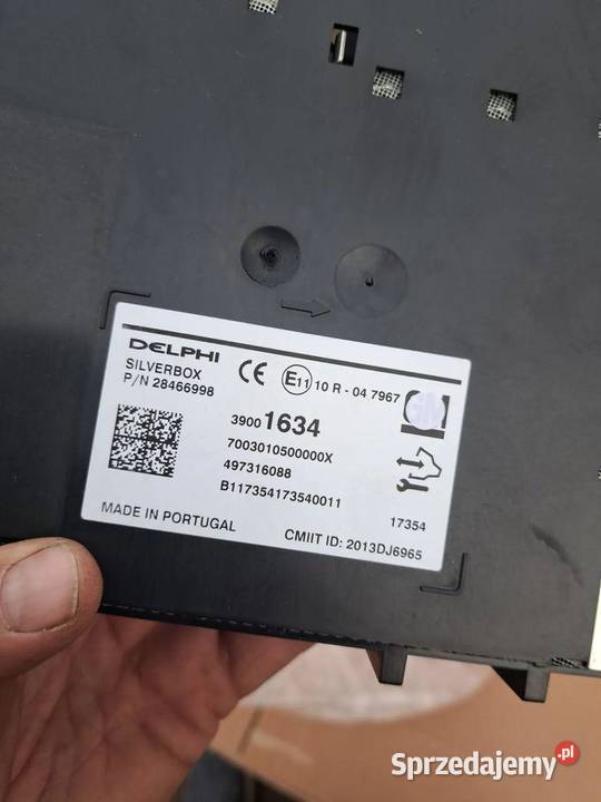 Radio silverbox Opel Insignia A 39001634 osobowe dolnośląskie sprzedam