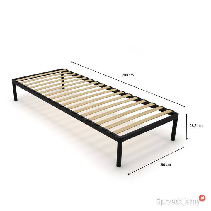 Stelaż łóżka BED ALU 80x200