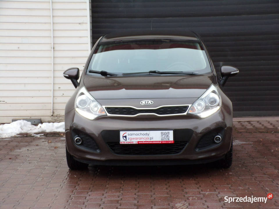 Kia Rio Klimatronic Gwarancja LED 12 87 III 2011 wspomaganie kierownicy Mikołów