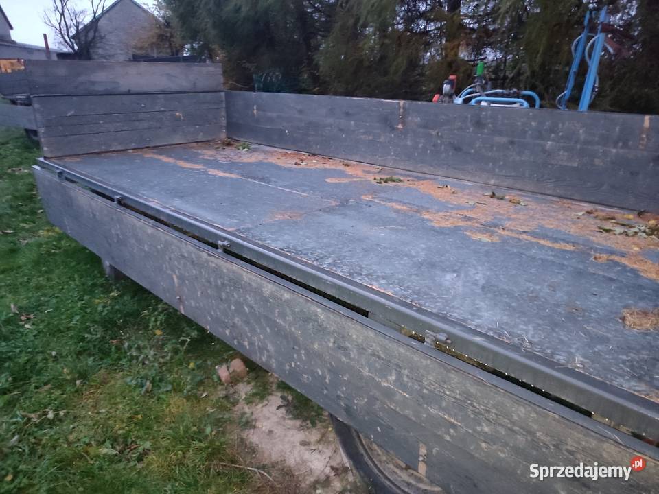 Przyczepa dwuosiowa wóz Cianowice