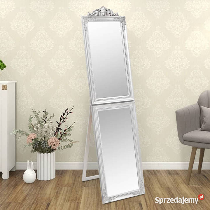 Lustro wolnostojące srebrne 45x180 WM351526 Lustra