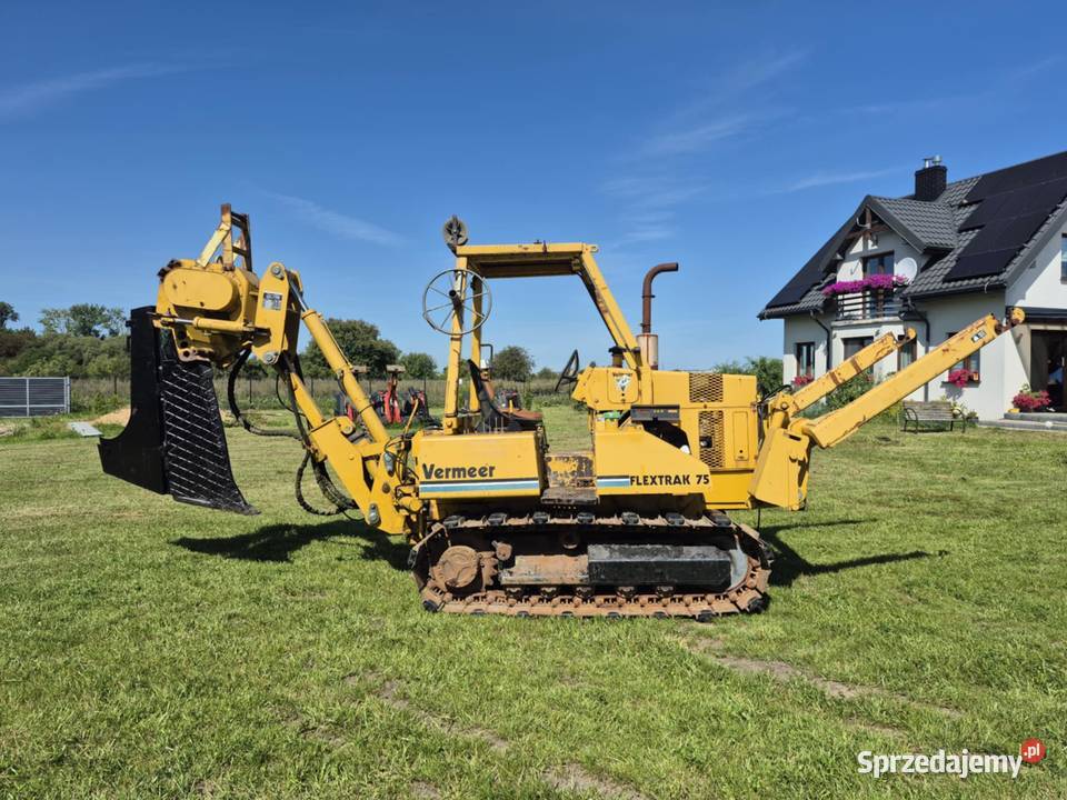 Pługoukładacz Trencher Vermeer Flextrak 75 mazowieckie Ciechanów