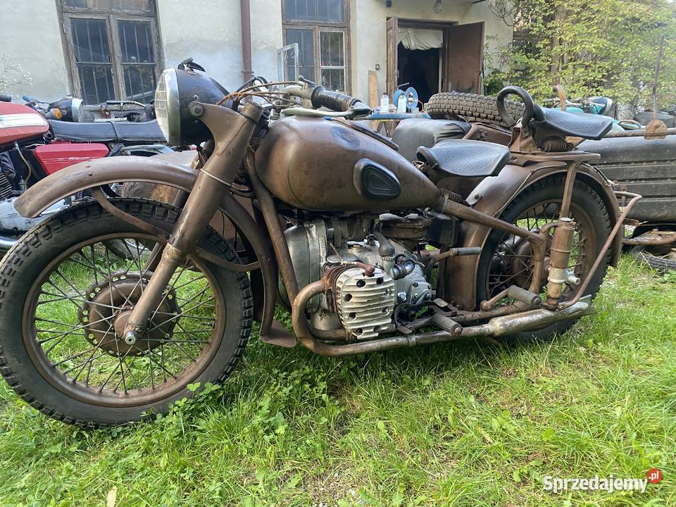 M72 w oryginale zarejestrowany w Polsce tagi M61 34588km Motocykle, skutery, quady Siedlce