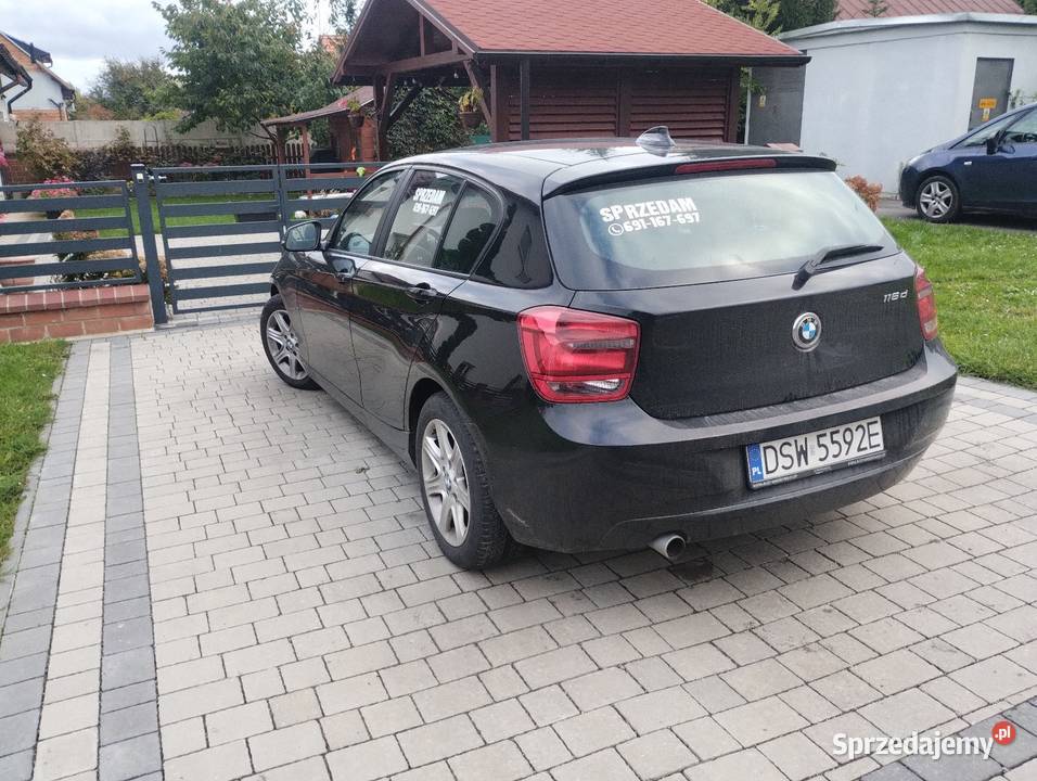 BMW 1 F20 116D Diesel 2012 dolnośląskie Świdnica Polska
