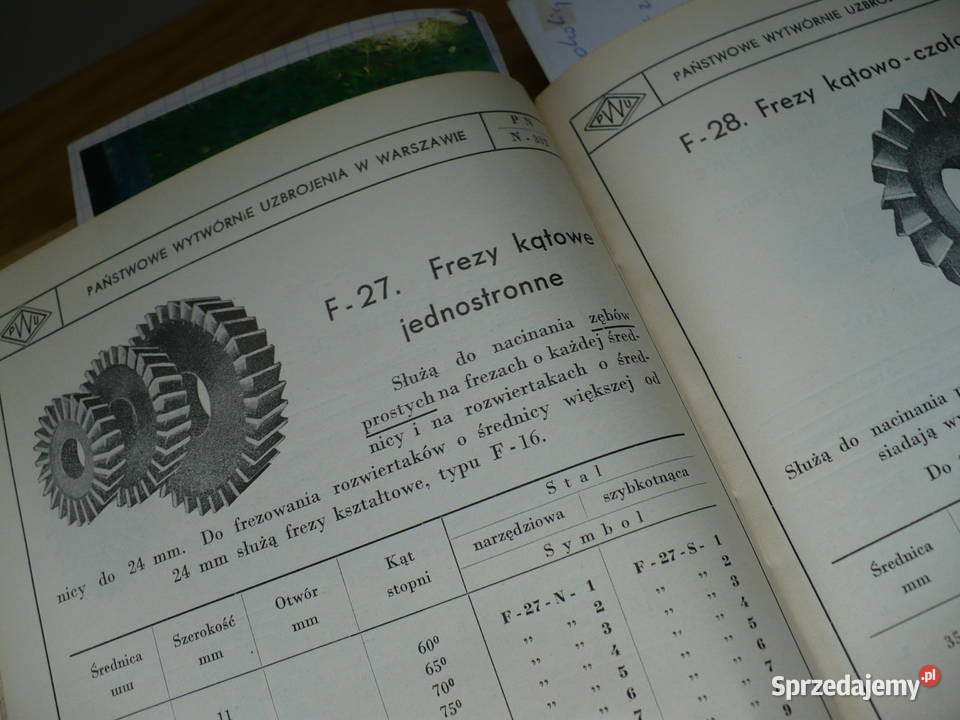Stara książka 1938 Narzędzia Precyzyjne Puszczykowo sprzedam