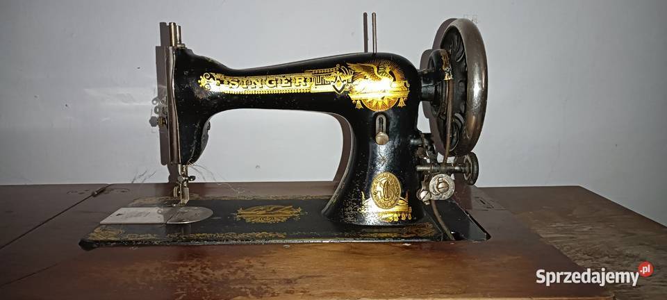 Maszyna do szycia Singer z akcesoriami oryginał Bogucin