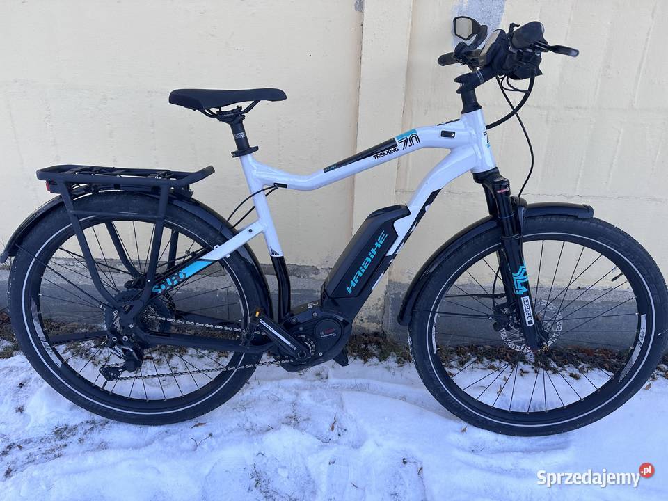 Haibike Sduro Trekking 70 Bosch CX 275 L idealny Elektryczne Zgorzelec sprzedam