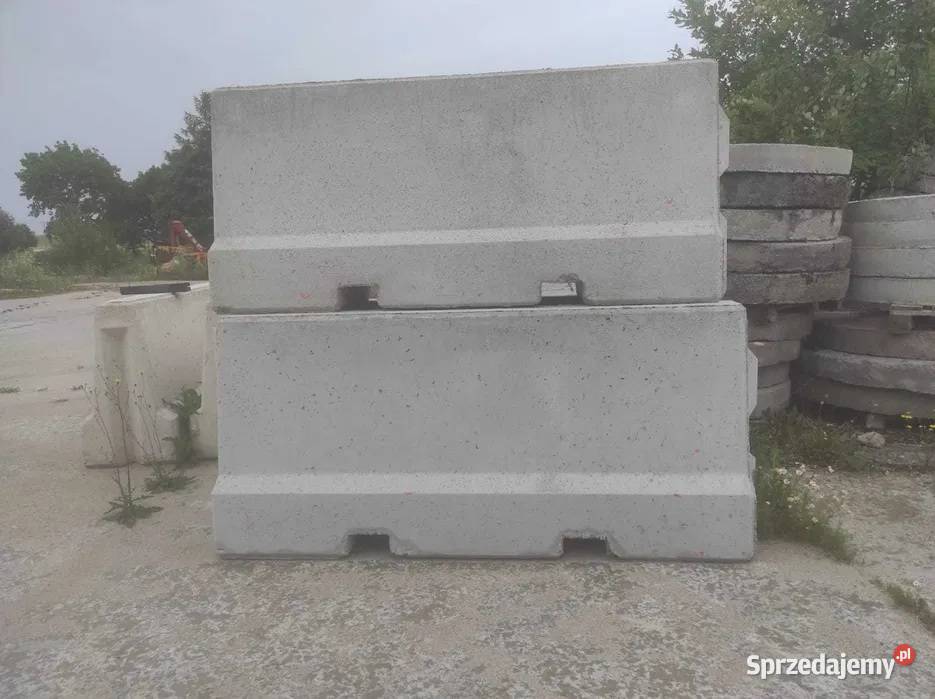 Zapory drogowe 200x54x90 bariery betonowe Ściany Pozostałe