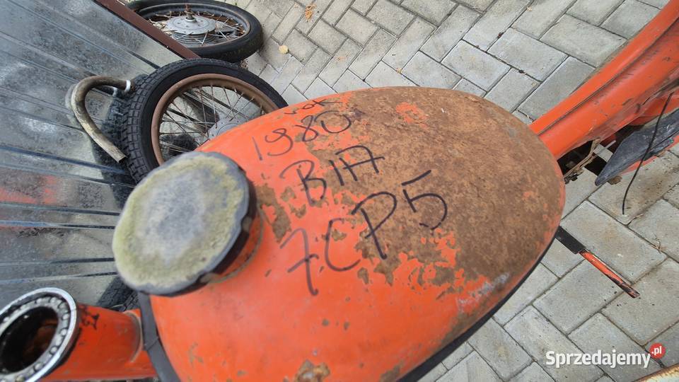 Motorynka zbiornik paliwa Hryniewicze