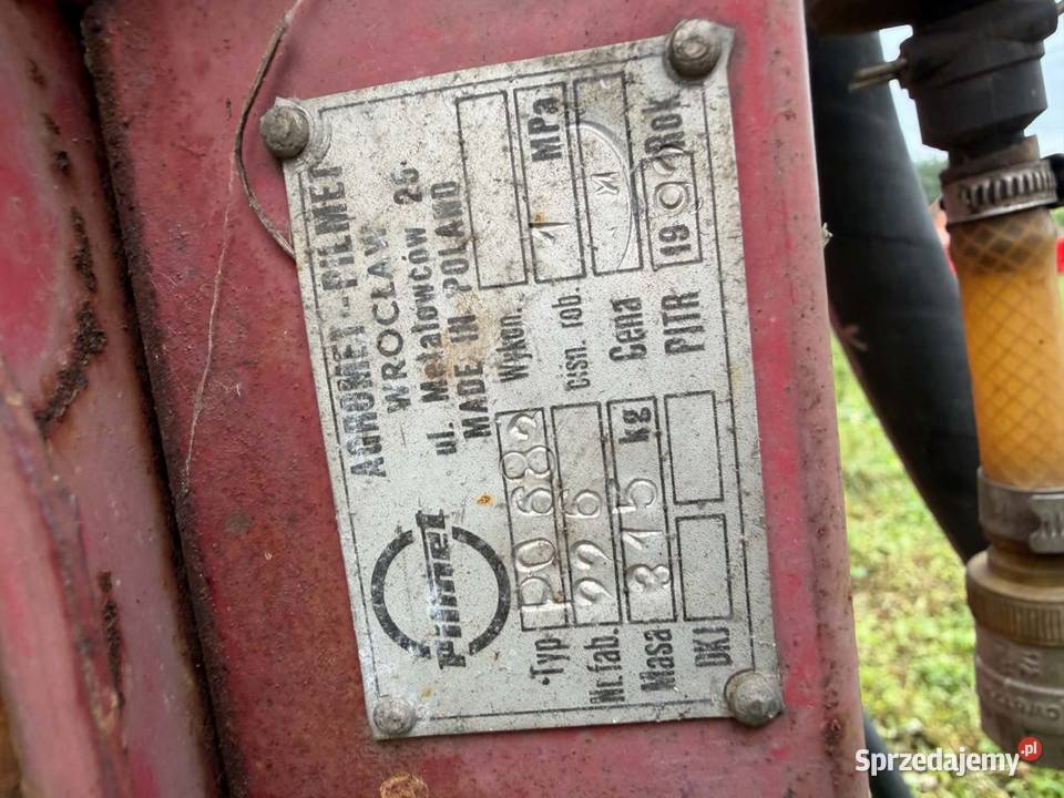Sprzedam opryskiwacz rolniczy śląskie Ciechowice