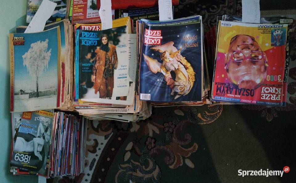 Czasopisma przekrój zestaw kolekcjonerski z 21 Boguszyce sprzedam