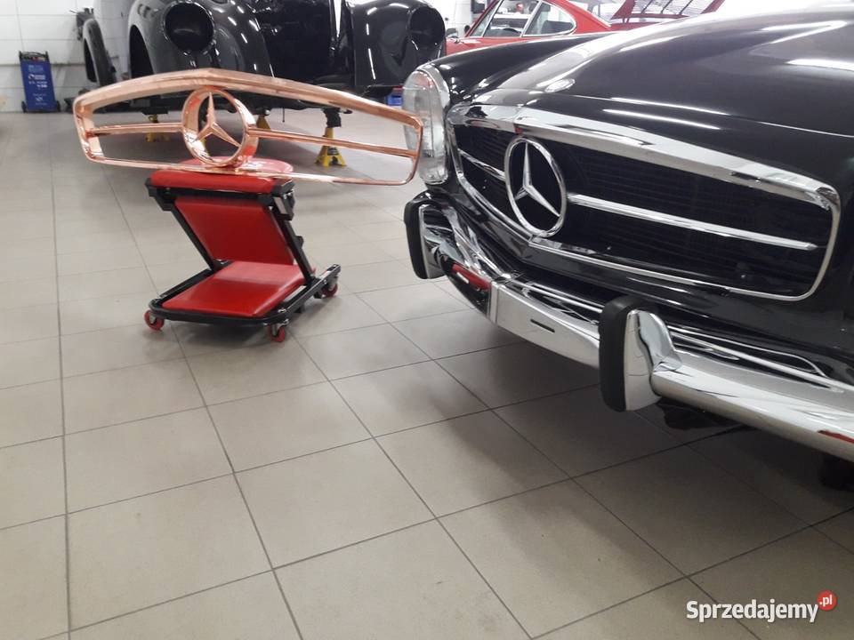 Mercedes Pagoda W113 SL Renowacja samochodów naprawa