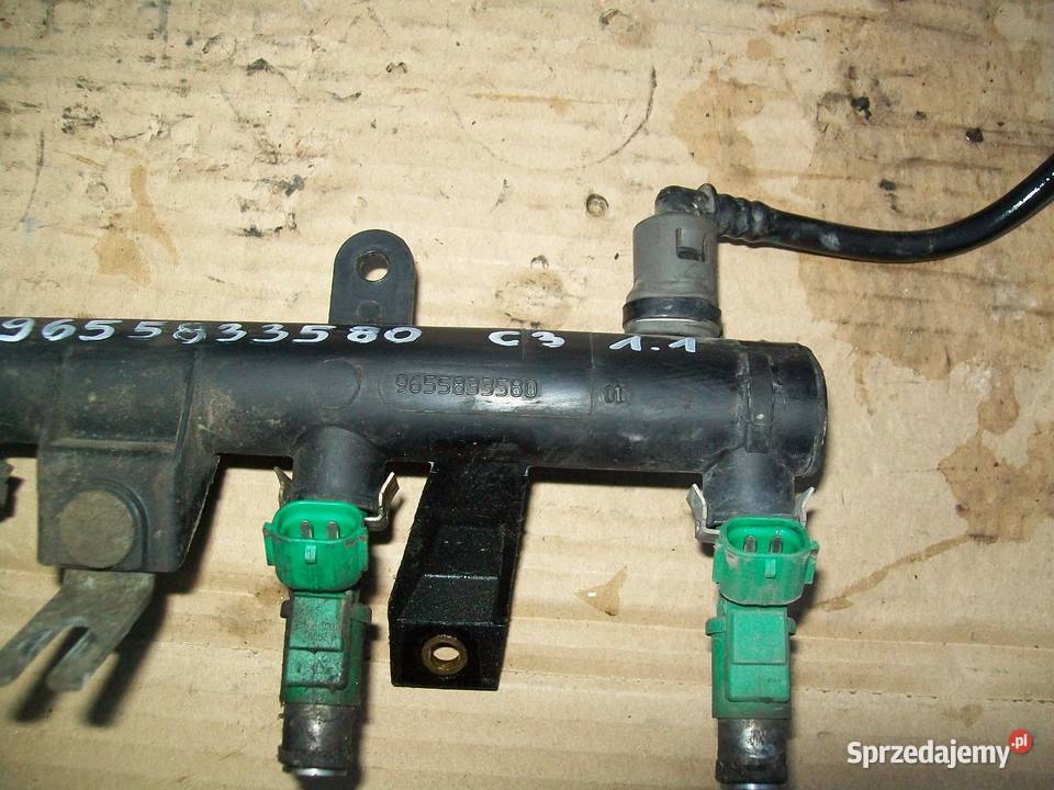 Citroen C3 11 Listwa wtryskowa wtryski Oryginal Mińsk Mazowiecki sprzedam