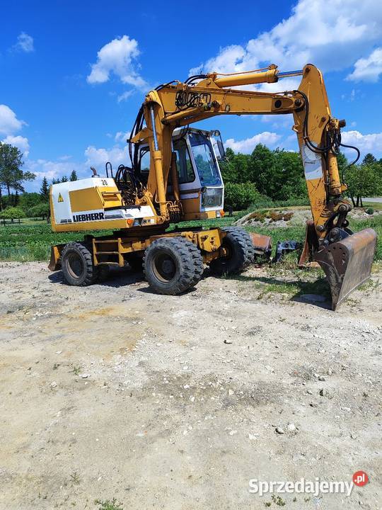 Koparka kolowa liebherr a900 Chełm