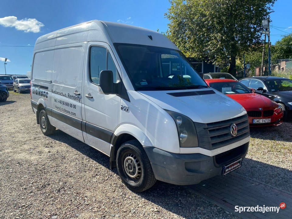 Volkswagen Crafter 20 tdi 140 ladny zadbany brak Gdańsk