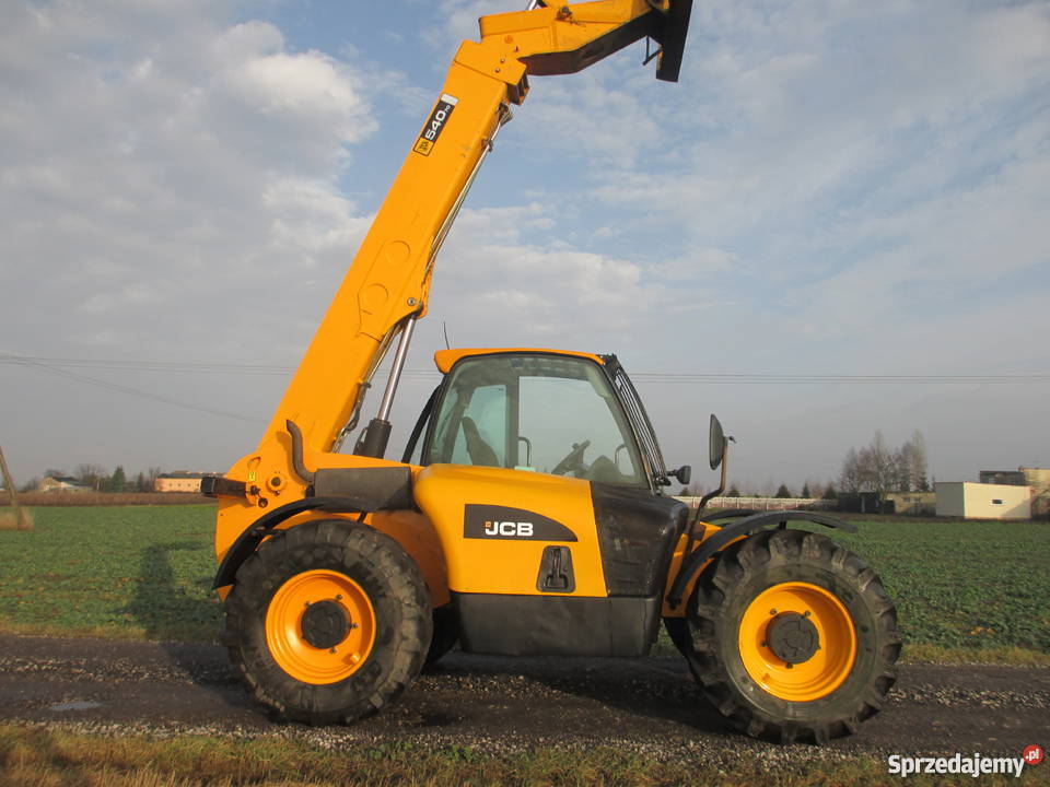 jcb 528 526 OKAZJA 2003 ŁADOWARKA TELESKOPOWA Maszyny budowlane Włocławek