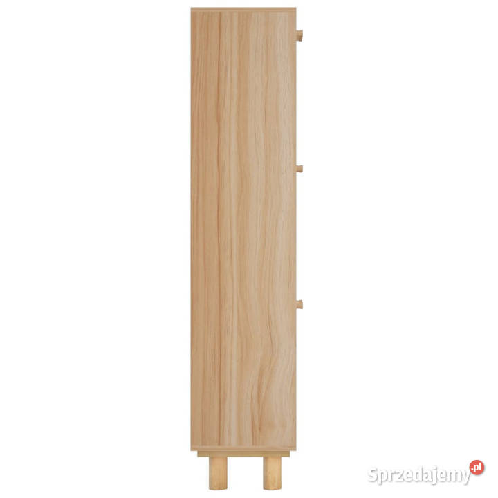 Szafka na buty brązowa 52x25x115 materiał Warszawa