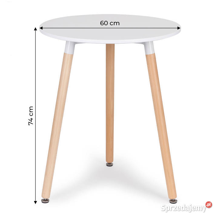 Stolik nowoczesny drewniany do salonu kuchni 60