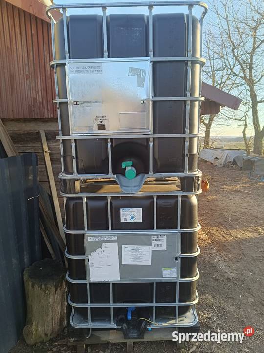 Zbiornik na wodę 1000l mauzer sprzedam