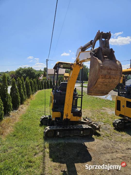 JCB 16 C1 T3 Minikoparka JCB gąsienicowa 2019 Maszyny budowlane Ropczyce