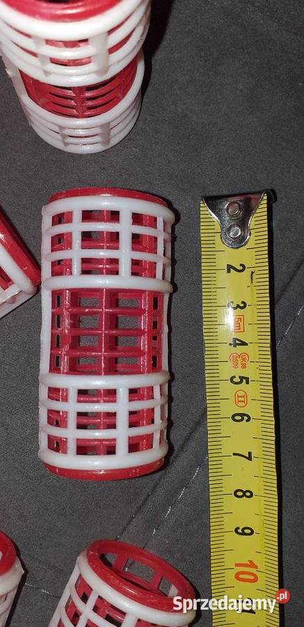 Plastikowe walki do włosów