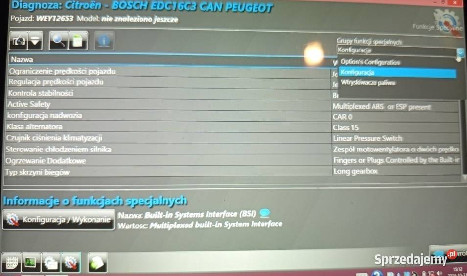 Citroen Peugeot diagnostyka OBD2 LEXIA Diagbox Rzeszów