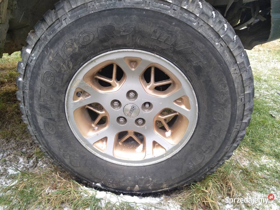Felgi z oponami jeep grand Cherokee zj 5x1143 Istebna sprzedam