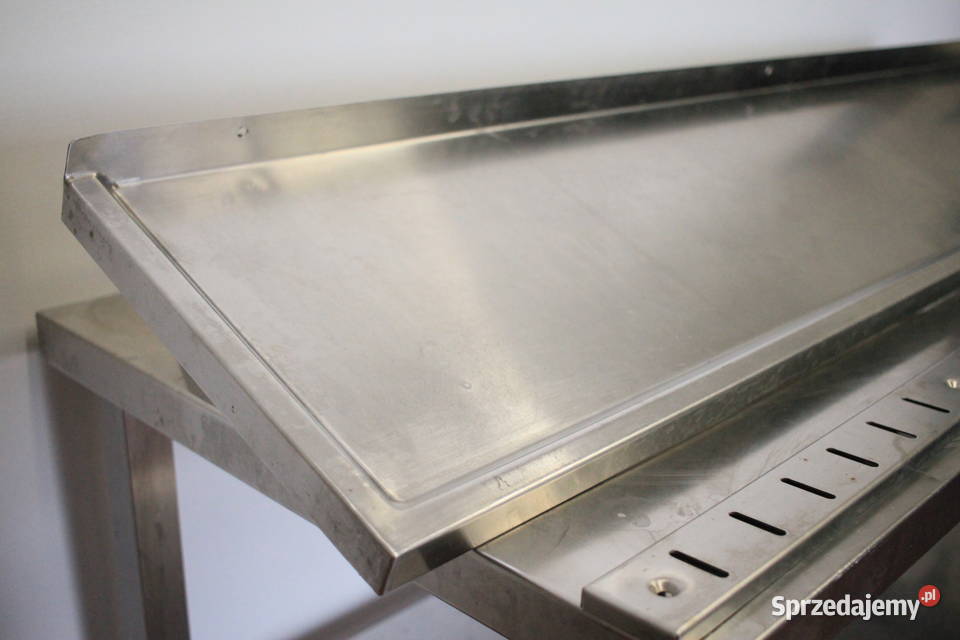 Półka nierdzewna wisząca 150x30 DORA METAL