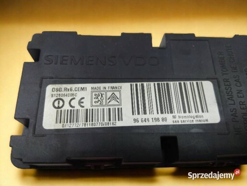 MODUŁ ECU 9664919880 Citroen C5 II 2007 osobowe