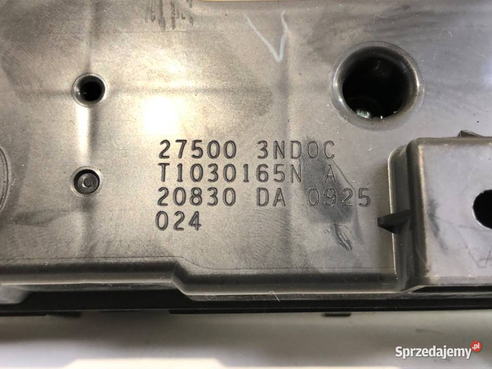 PANEL STEROWANIA NAWIEWU NISSAN LEAF ZE0