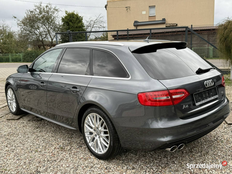 Audi A4 SLINEBIxenonledyserwissuper stan B8 Dąbrowa