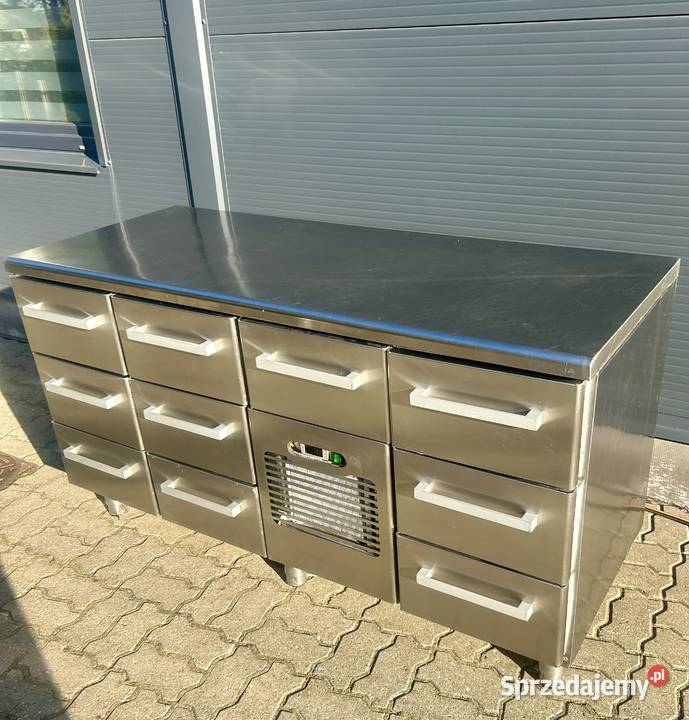 STÓŁ CHŁODNICZY Z SZUFLADAMI NA 11GN 10 SZUFLAD Krępsko sprzedam