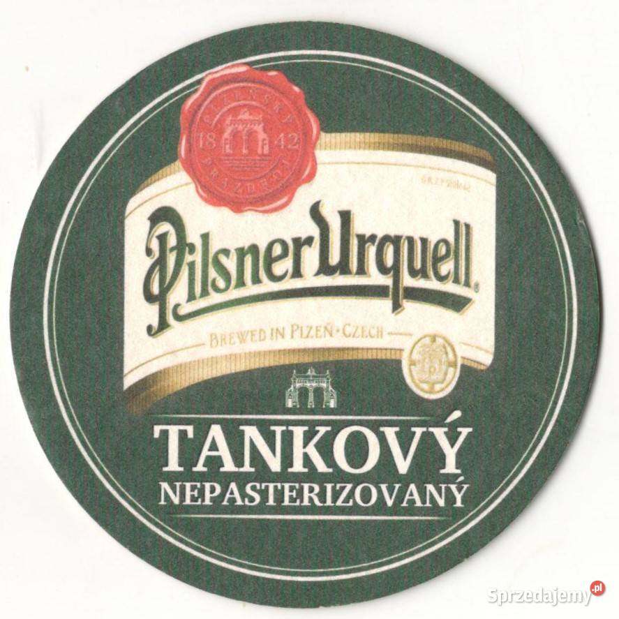Pilsner Urquell podstawka do piwa 18 śląskie Gliwice