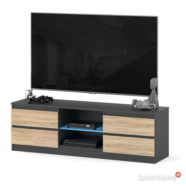Szafka rtv nowoczesny stolik do salonu 138 4 45cm Elbląg